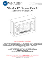 Whalen Wheatley MNFP48WTY23HLAA Manual