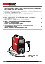 Cebora POWER SPOT 5700 Instruction Manual