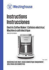 Westinghouse WKCDYD19WH Instructions Manual