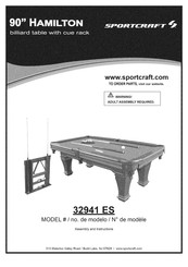 Sportcraft HAMILTON Assembly And Instructions