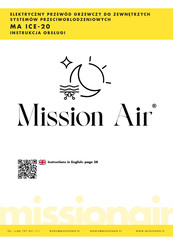 Mission Air MA ICE-20 Instructions Manual