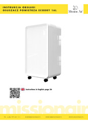 Mission Air ECODRY 16L Instructions Manual