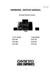 Onkyo PTS-507 Service Manual