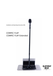 Element One CONMIC FLAP Installation And Operating Instructions Manual