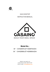 CASAINC CAHQ5B70/JZT-HQ5B70IAZXA Instruction Manual