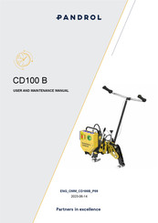 PANDROL CD100 User And Maintenance Manual