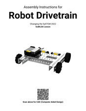 goBILDA Robot Drivetrain Assembly Instructions Manual