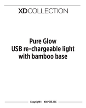 XD COLLECTION Pure Glow P513.28 Series Manual