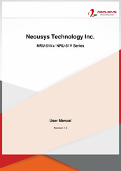 Neousys Technology NRU-51V+ Series User Manual