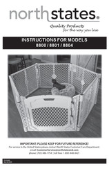 NORTH STATES 8801 Instructions Manual
