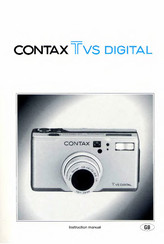 Contax TVS DIGITAL - Instruction Manual