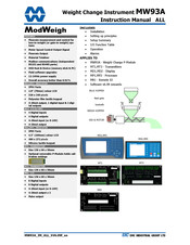 ModWeigh MW93A Instruction Manual