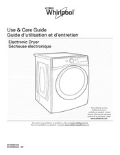 Whirlpool WED97HEDC0 Use & Care Manual