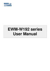 Advantech EWM-W192 Series User Manual