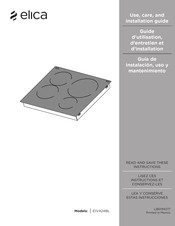 ELICA EIV424BL Use, Care And Installation Manual