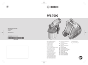 Bosch PFS 7000 Original Instructions Manual