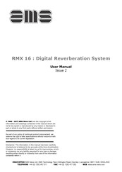 AMS RMX 16 User Manual