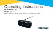 TechniSat VIOLA BT 1 Operating Instructions Manual