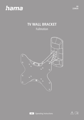 Hama 00 220826 Operating Instructions Manual