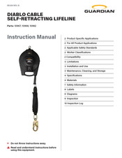Guardian DIABLO 10982 Instruction Manual