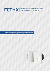Sentera Controls FCTHX Mounting And Operating Instructions