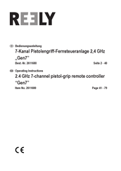 Reely Gen7 Operating Instructions Manual