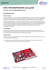 Infineon EVAL-XMC4800PSOC6M5 User Manual