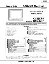 Sharp CX68KF5 Service Manual