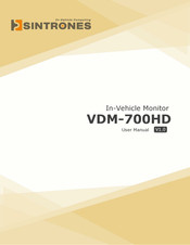 Sintrones VDM-700HD User Manual