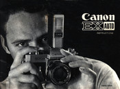 Canon EX AUTO Instructions Manual