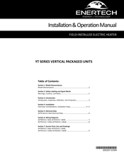 Enertech AHTR051D Installation & Operation Manual