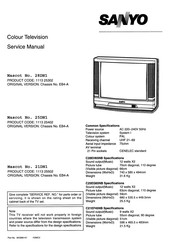 Sanyo 1113 25302 Service Manual
