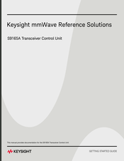 Keysight S9165A Getting Started Manual