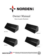 Norden Mfg EB-82SL Owner's Manual
