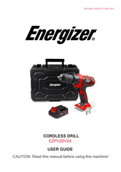 Energizer EZPV20V2A User Manual