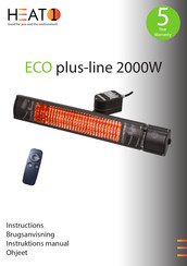 HEAT1 ECO plus-line LDHR005G2-200KY-M Instructions Manual