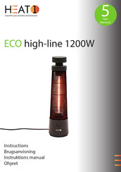 HEAT1 ECO high-line ZHQ1319-RMHD Instructions Manual