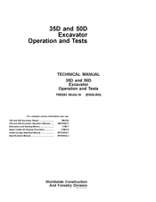 Worldwide Construction And Forestry Division 35D Technical Manual