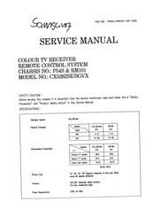 Samsung CX528ZSGVX Service Manual
