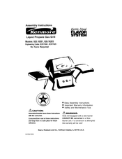 Kenmore 920.16201 Assembly Instructions Manual