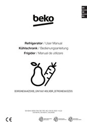 Beko B3RGNE664ZDXB User Manual