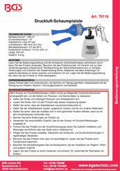 BGS technic 70118 Instruction Manual
