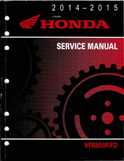 Honda VFR800F 2014 Service Manual