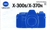 Minolta X-370N Instruction Manual