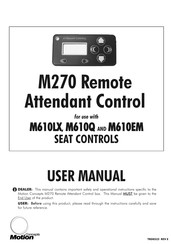 Motion Concepts M270 User Manual