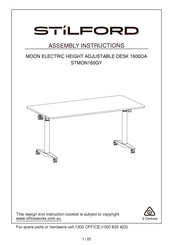STILFORD STMON160GY Assembly Instructions Manual