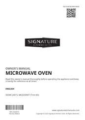 LG SIGNATURE SKSMC2401S Owner's Manual