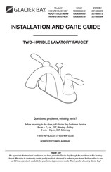 Glacier bay HDQF51AC074CP Installation And Care Manual