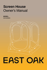 EAST OAK Screen House SCH23003 Owner's Manual