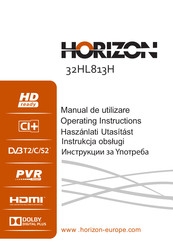 Horizon Fitness 32HL813H Operating Instructions Manual